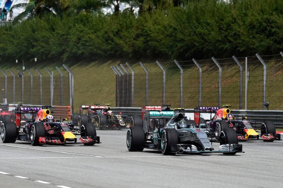 Mercedes & Red Bull