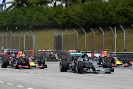 Mercedes & Red Bull