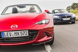 Mazda MX-5 BMW Z4 sDrive20i