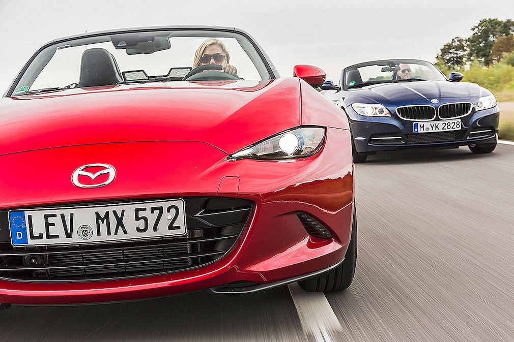 Mazda MX-5 BMW Z4 sDrive20i