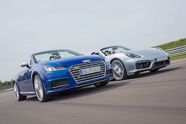 Audi TTS Roadster Porsche Boxster GTS