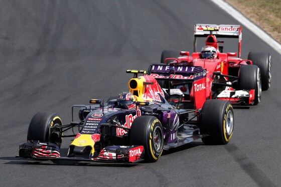 Red Bull & Ferrari