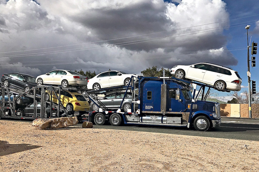 Friedhof der VW-Schummel-Diesel in den USA