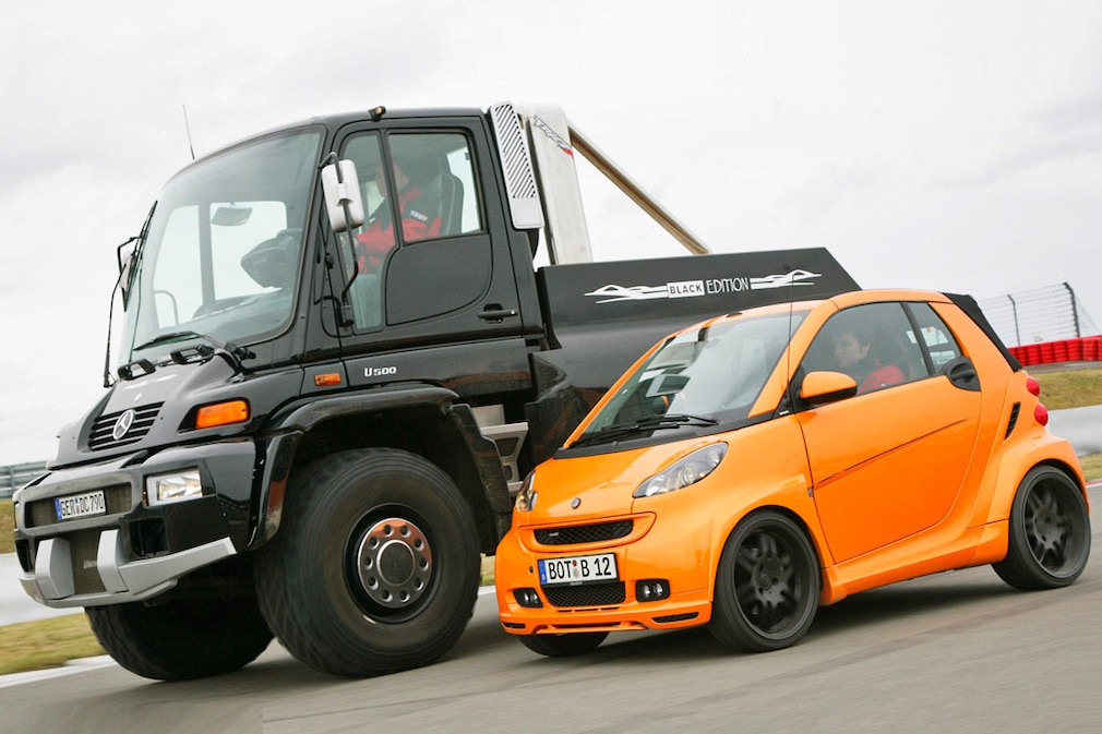 Unimog Black Edition by Brabus Brabus Smart Ultimate 112 Unimog Black Edition by Brabus Brabus Smart Ultimate 112