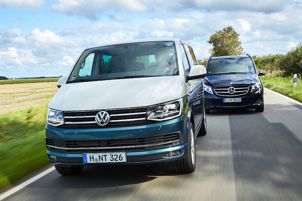 VW T6 Multivan 2.0 TDI Mercedes-Benz V 250 d