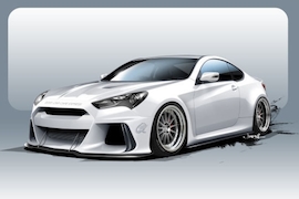 Hyundai Genesis Coupe ARK Performance SEMA 2015: Vorstellung