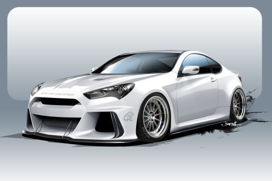 Hyundai Genesis Coupe ARK Performance SEMA 2015: Vorstellung