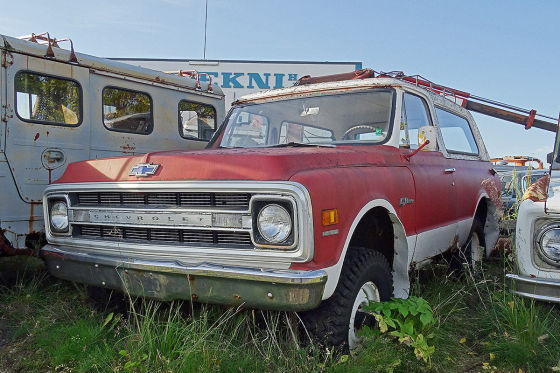 Schrottplatz in Island