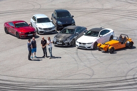 Ford Mustang GT Mercedes-AMG C 63 S T Porsche Cayenne Turbo S Lexus RC F BMW M4 Westfield Sport Turbo