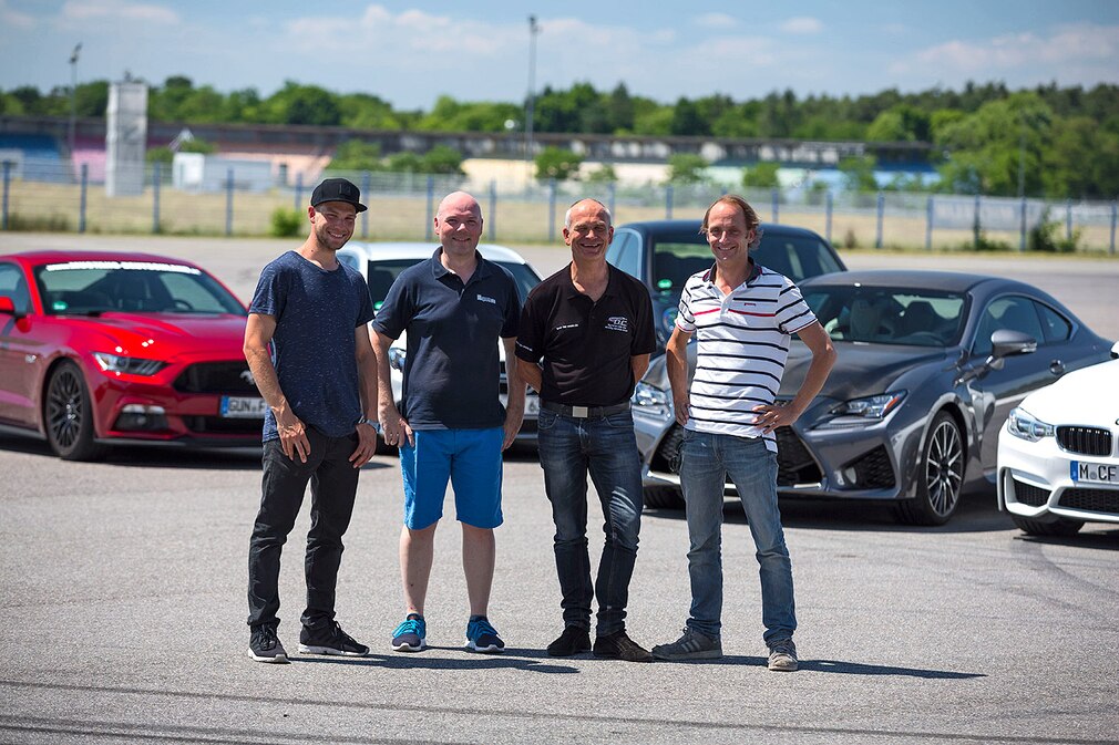 Ford Mustang GT Mercedes-AMG C 63 S T Porsche Cayenne Turbo S Lexus RC F BMW M4