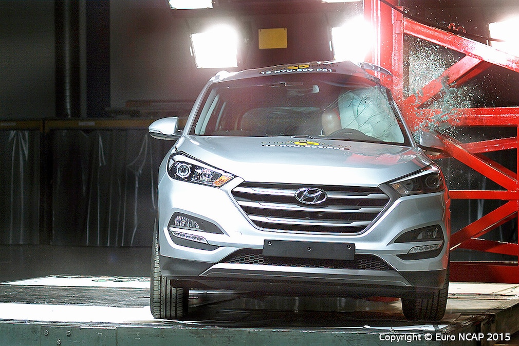 Euro NCAP Crashtest Hyundai Tucson