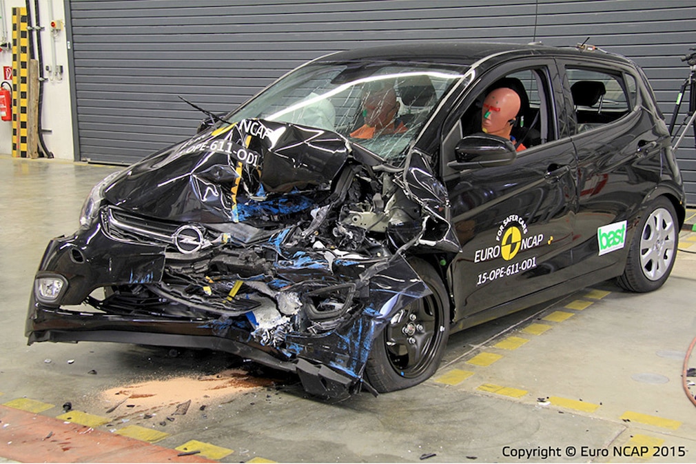 Euro NCAP Crashtest Opel Karl