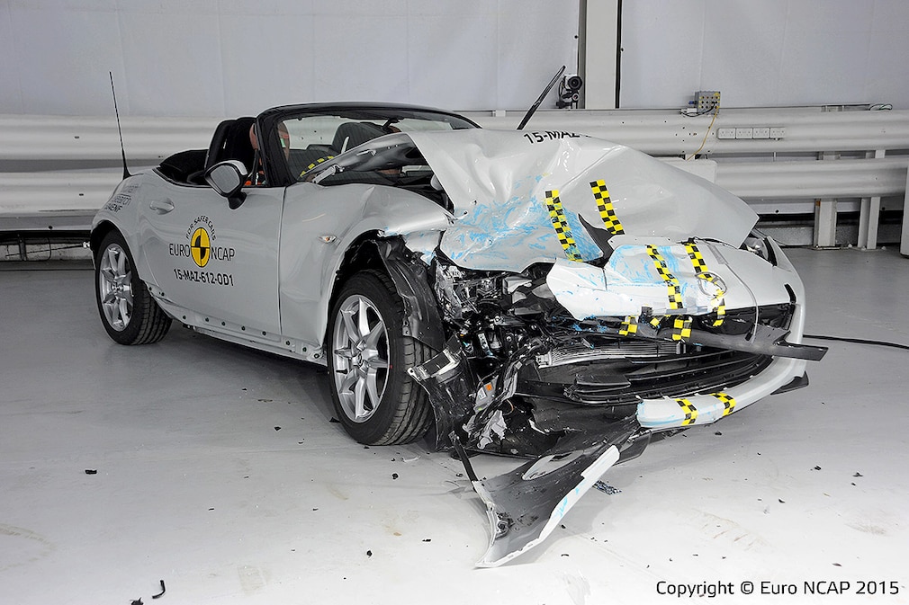Euro NCAP Crashtest Mazda MX-5