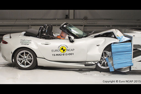 Euro NCAP Crashtest  Mazda MX-5