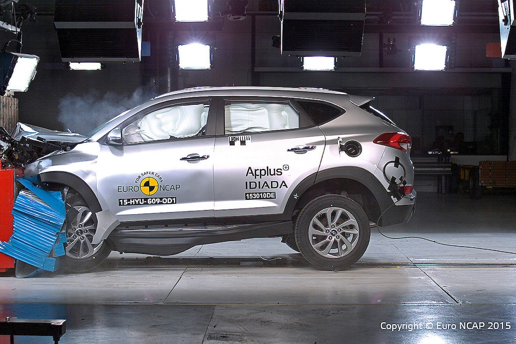 Euro NCAP Crashtest Hyundai Tucson