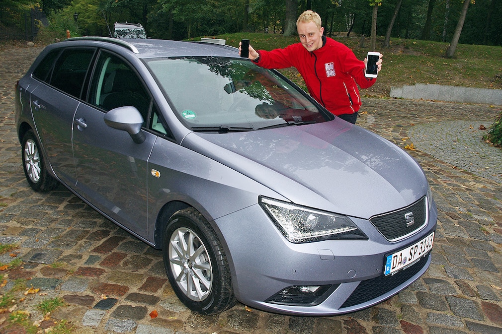 Seat Ibiza Infotainmentystem mit Full Link