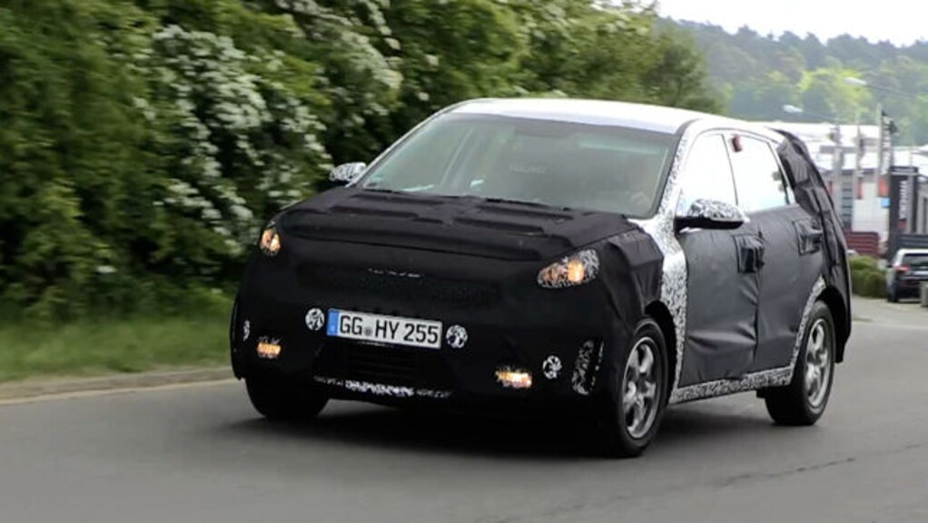 Getarnter Kia Niro