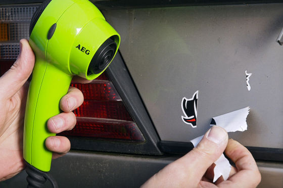 Tipps zum Sticker entfernen