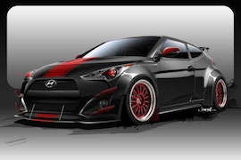 Hyundai Veloster Turbo SEMA 2015: Vorstellung