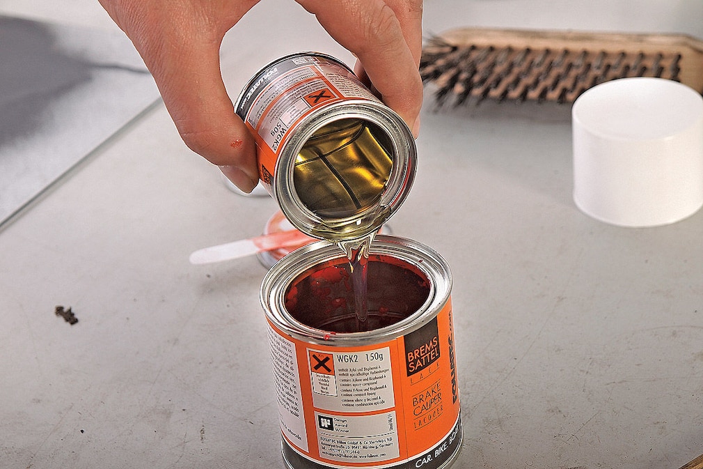 So lackieren Sie Bremssättel selbst