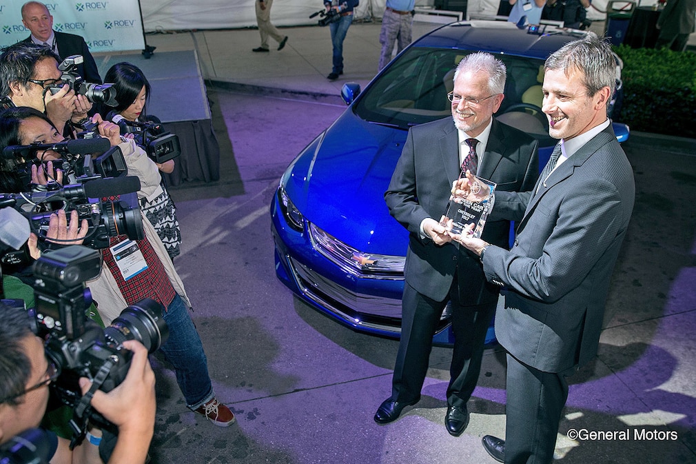 Chevrolet Volt ist Green Car of the Year 2016