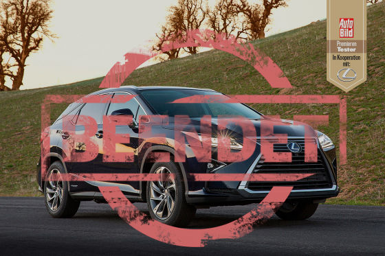 Partneraktion: Lexus RX-Premierentester
