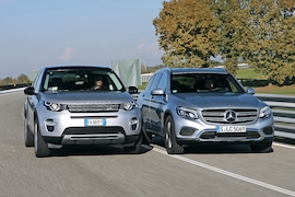 Land Rover Discovery Sport Mercedes GLC 250 d