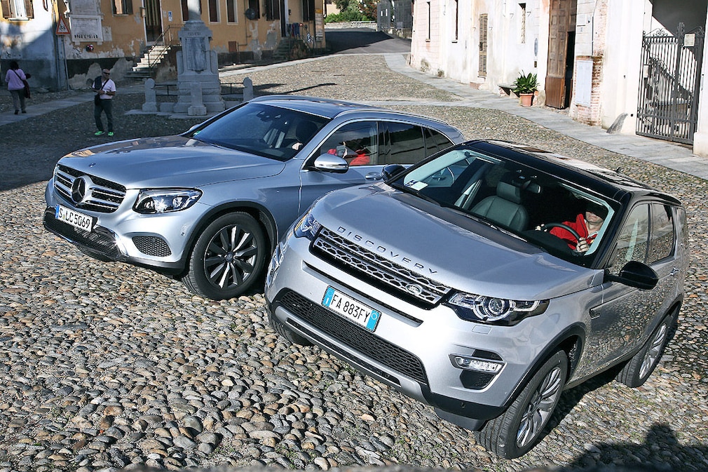 Land Rover Discovery Sport Mercedes GLC