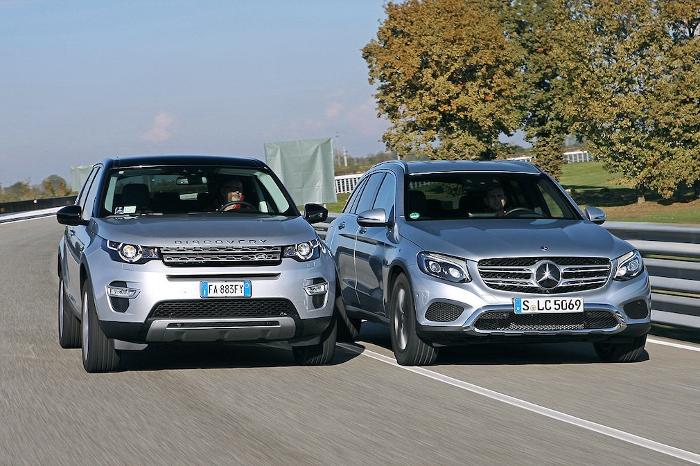 Land Rover Discovery Sport Mercedes GLC