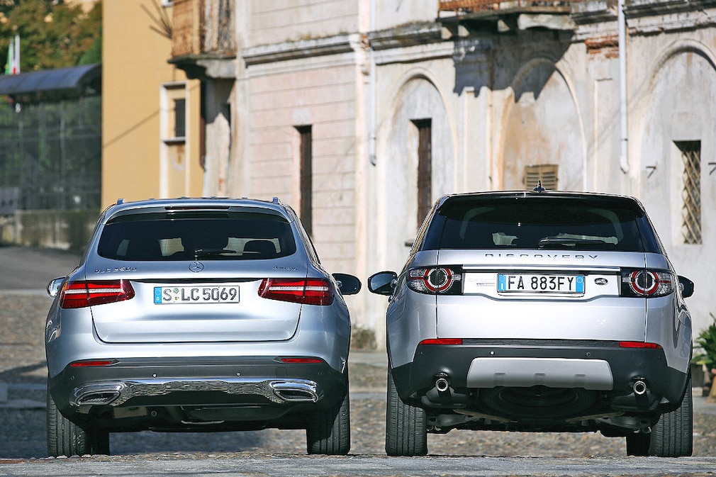 Land Rover Discovery Sport Mercedes GLC