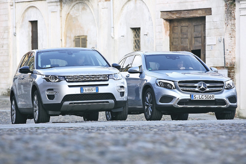 Land Rover Discovery Sport Mercedes GLC