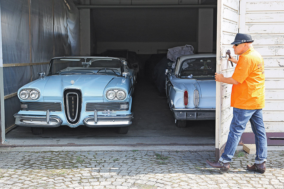 Beziehungskiste: Günter Schiele und seine Ford Edsel