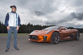 Jaguar C-X75 Concept Felipe Massa