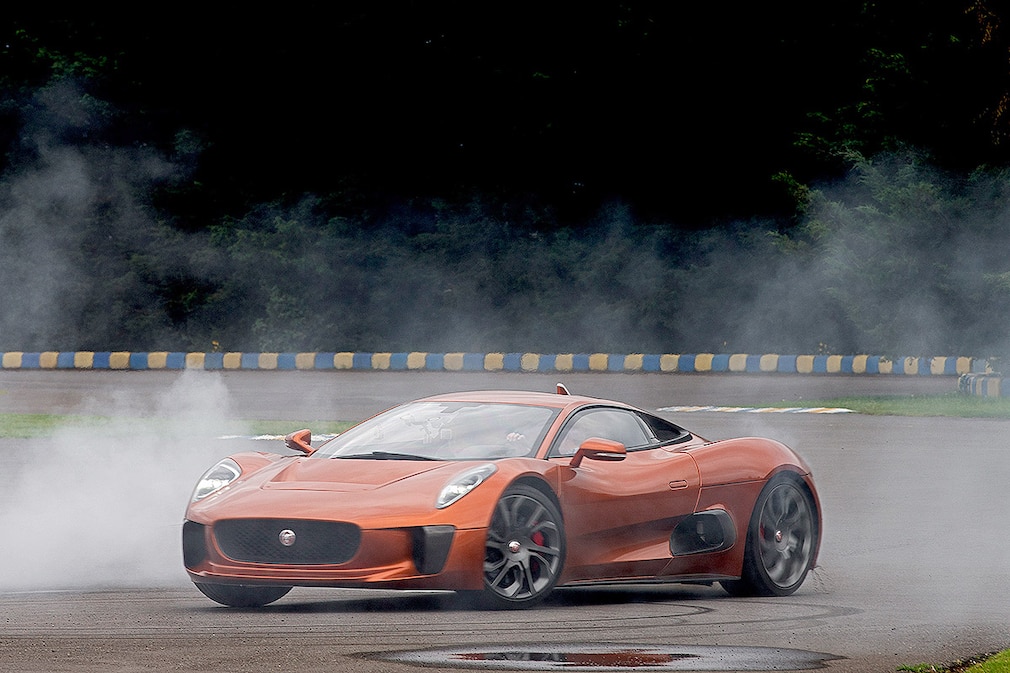 Jaguar C-X75 Concept Felipe Massa