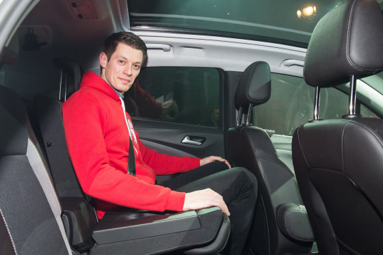 Crossland X mit luftigem Innenraum