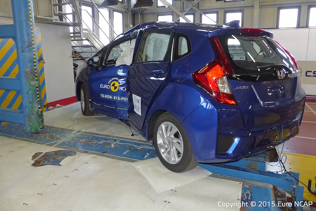 Euro NCAP Crashtest Honda Jazz