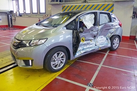 Euro NCAP Crashtest Honda Jazz
