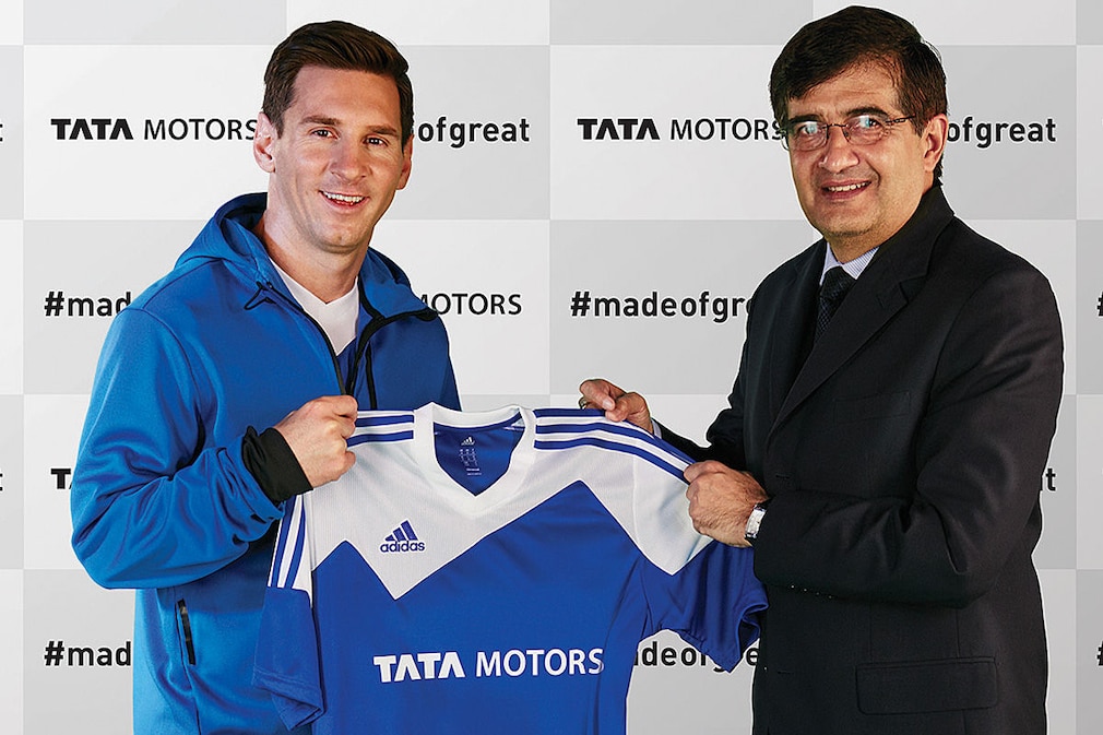 Messi und andere prominente Markenbotschafter