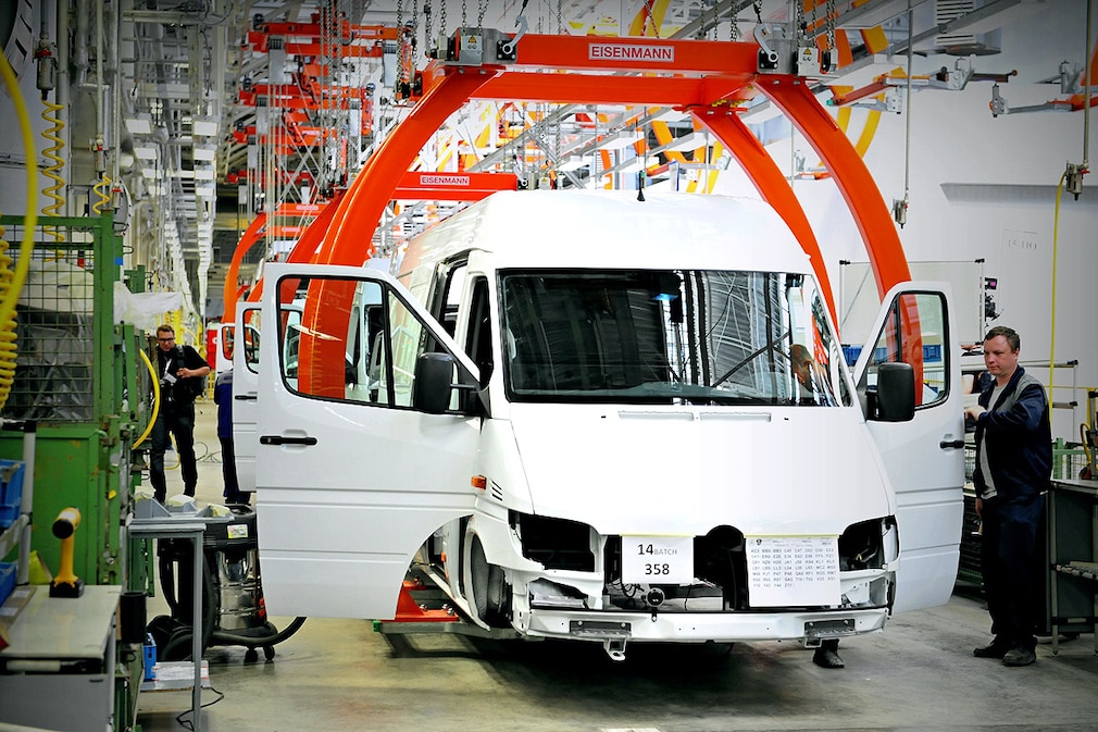 Autoproduktion bei Gaz im russischen Nischnij Nowgorod