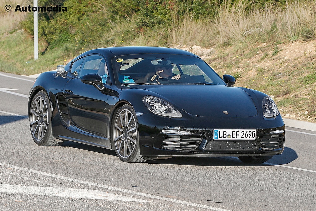 Erlkönig Porsche Cayman Facelift