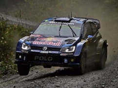 Sebastien Ogier gewann zum dritten Mal in Folge in Großbritannien