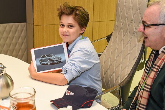 Familienbesuch bei Bentley