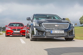 BMW M5 Competition      Cadillac CTS-V