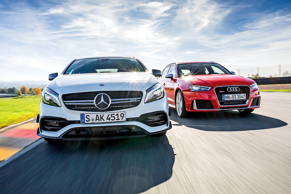 Mercedes-AMG A 45 Audi RS 3 Sportback