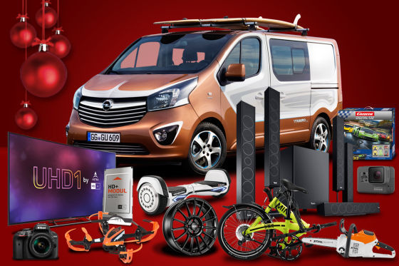 Adventskalender AUTO BILD 2016