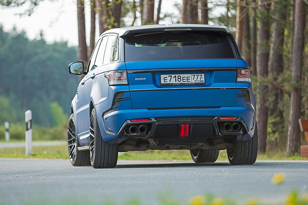 Range Rover Larte Design Sport Winner