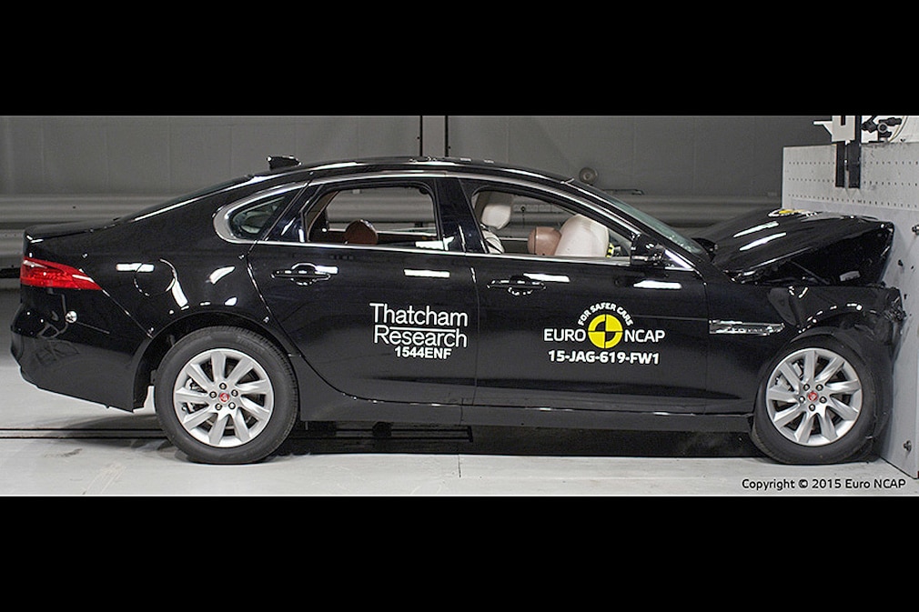 Euro NCAP Crashtest Jaguar XF