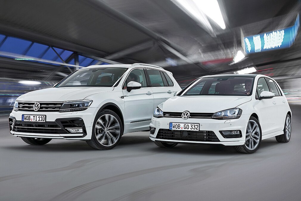 VW Tiguan VW Golf
