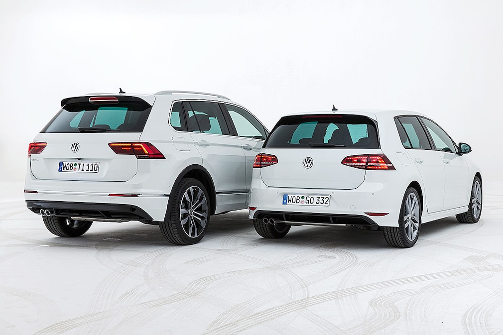 VW Tiguan VW Golf
