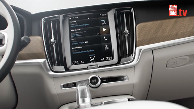 Der Volvo S90 von innen